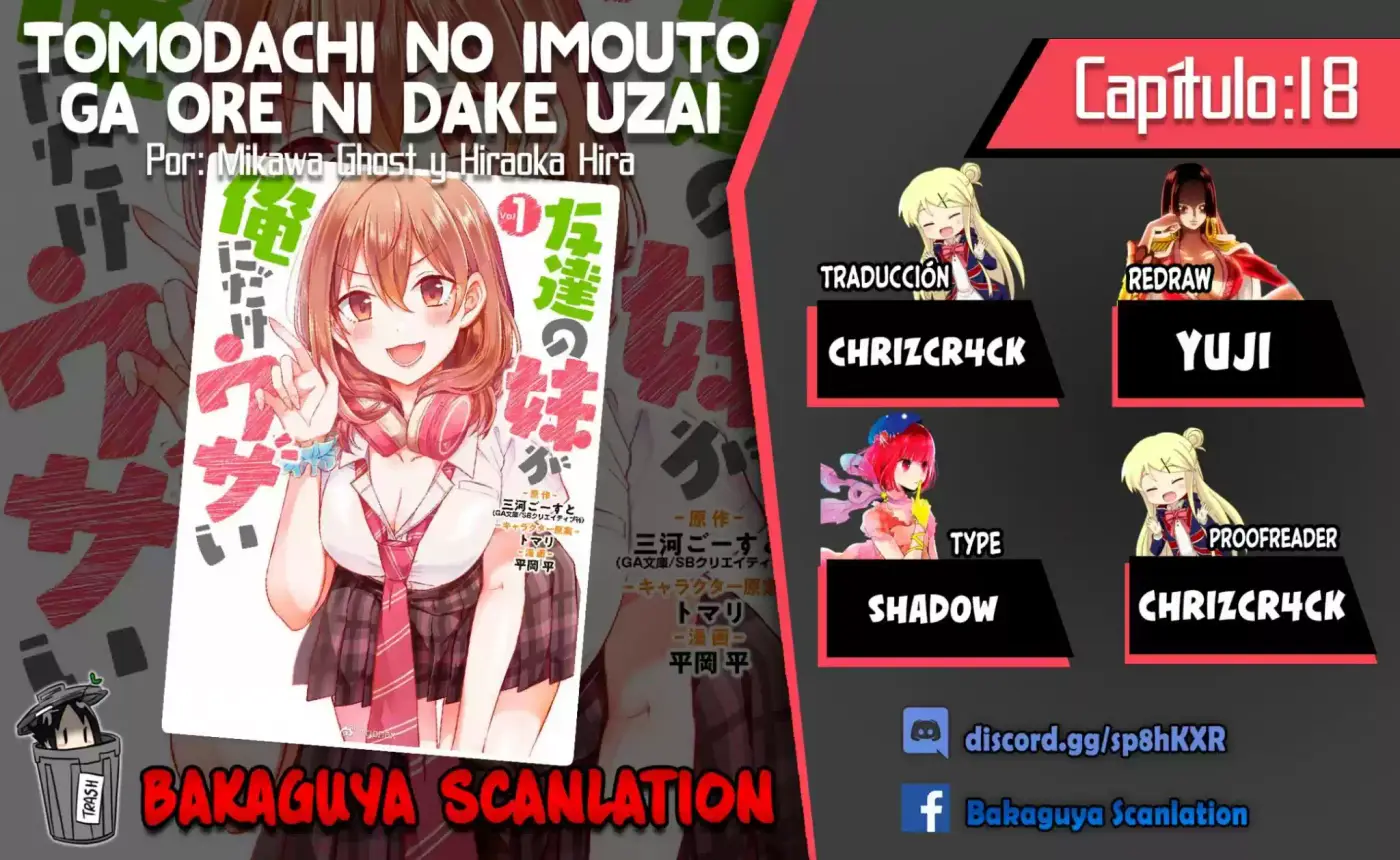 Tomodachi No Imouto Ga Ore Ni Dake Uzai - Capítulo 18 - Página 1 - LectorTMOo