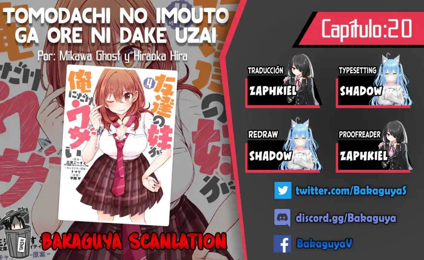 Tomodachi No Imouto Ga Ore Ni Dake Uzai - Capítulo 20 - Página 1 - LectorTMOo