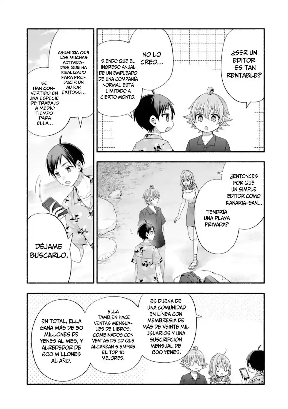 Tomodachi No Imouto Ga Ore Ni Dake Uzai - Capítulo 34.3 - Página 8 - LectorTMOo
