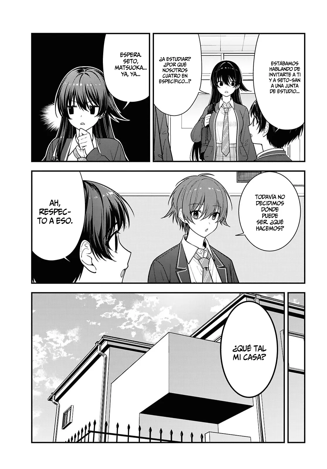 Tonari No Seki No Yankee Shimizu-san Ga Kami Wo Kuroku Somete Kita - Capítulo 19 - Página 8 - LectorTMOo