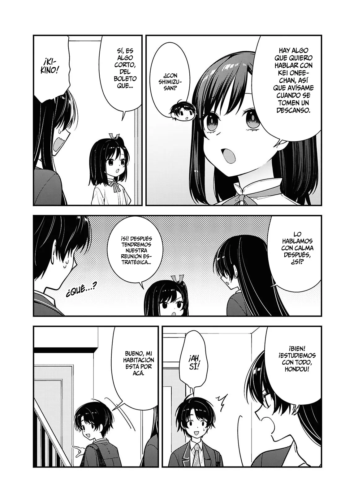 Tonari No Seki No Yankee Shimizu-san Ga Kami Wo Kuroku Somete Kita - Capítulo 19 - Página 10 - LectorTMOo