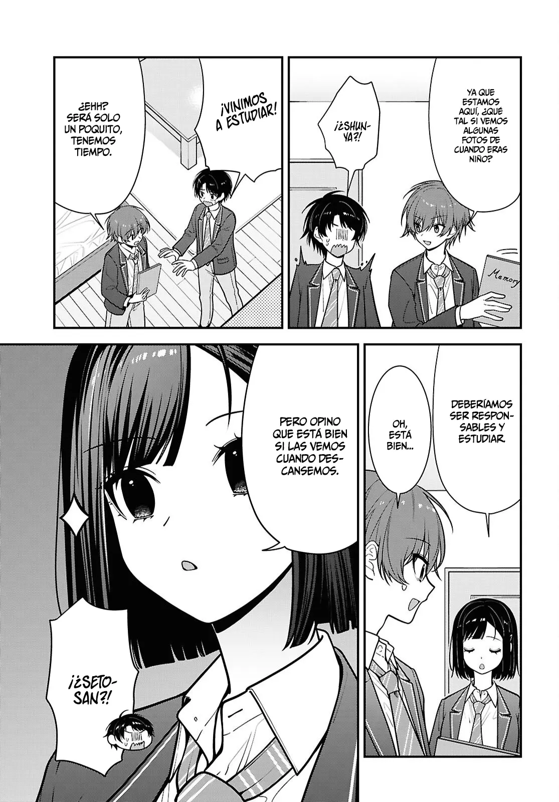 Tonari No Seki No Yankee Shimizu-san Ga Kami Wo Kuroku Somete Kita - Capítulo 19 - Página 12 - LectorTMOo