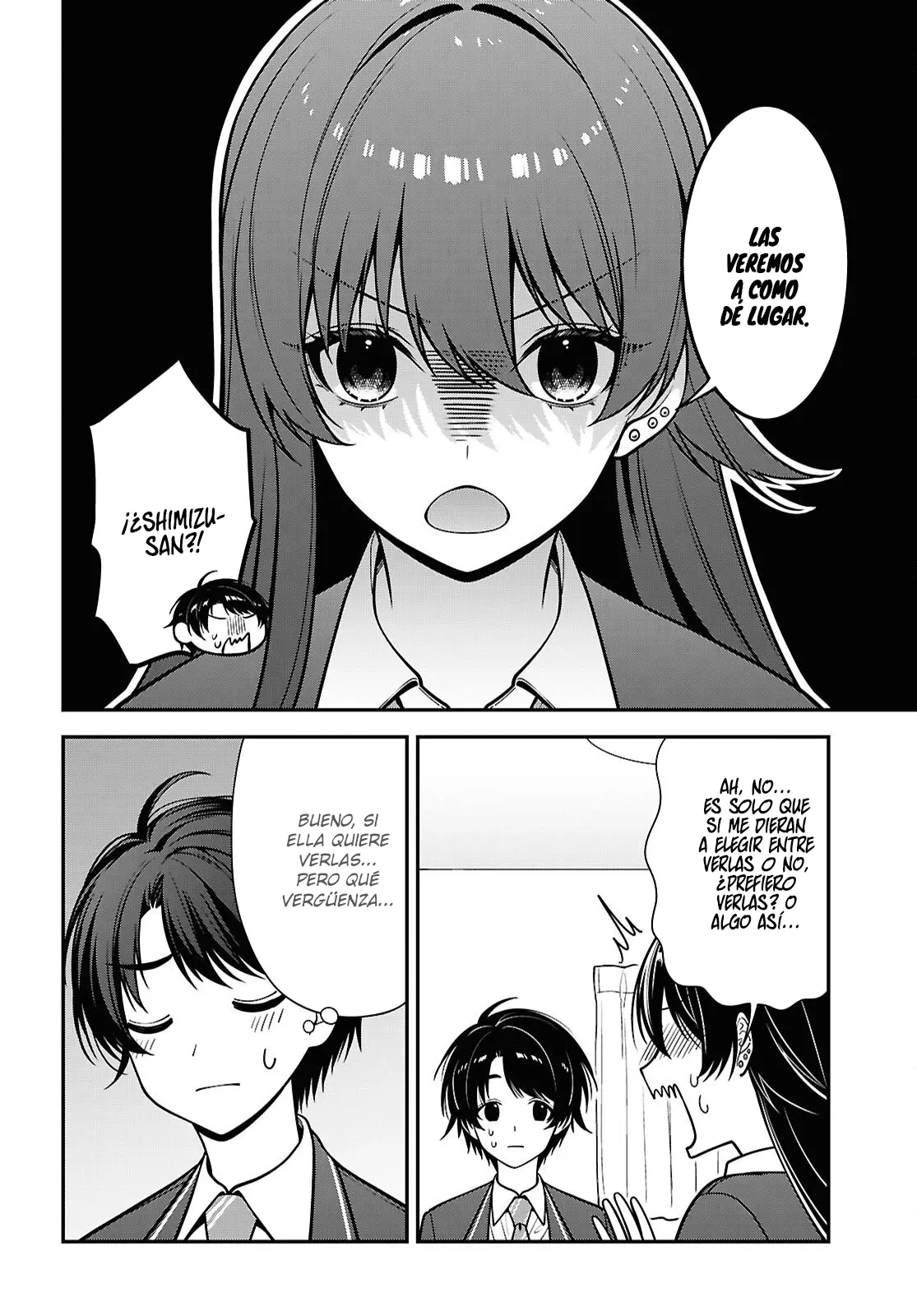Tonari No Seki No Yankee Shimizu-san Ga Kami Wo Kuroku Somete Kita - Capítulo 19 - Página 13 - LectorTMOo
