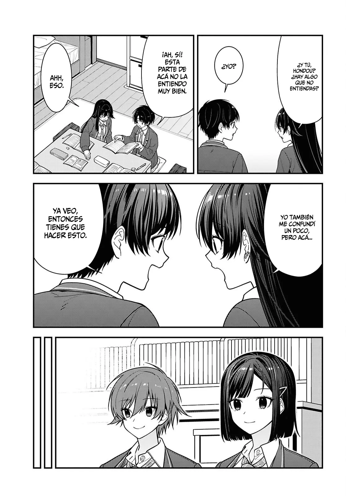 Tonari No Seki No Yankee Shimizu-san Ga Kami Wo Kuroku Somete Kita - Capítulo 19 - Página 18 - LectorTMOo