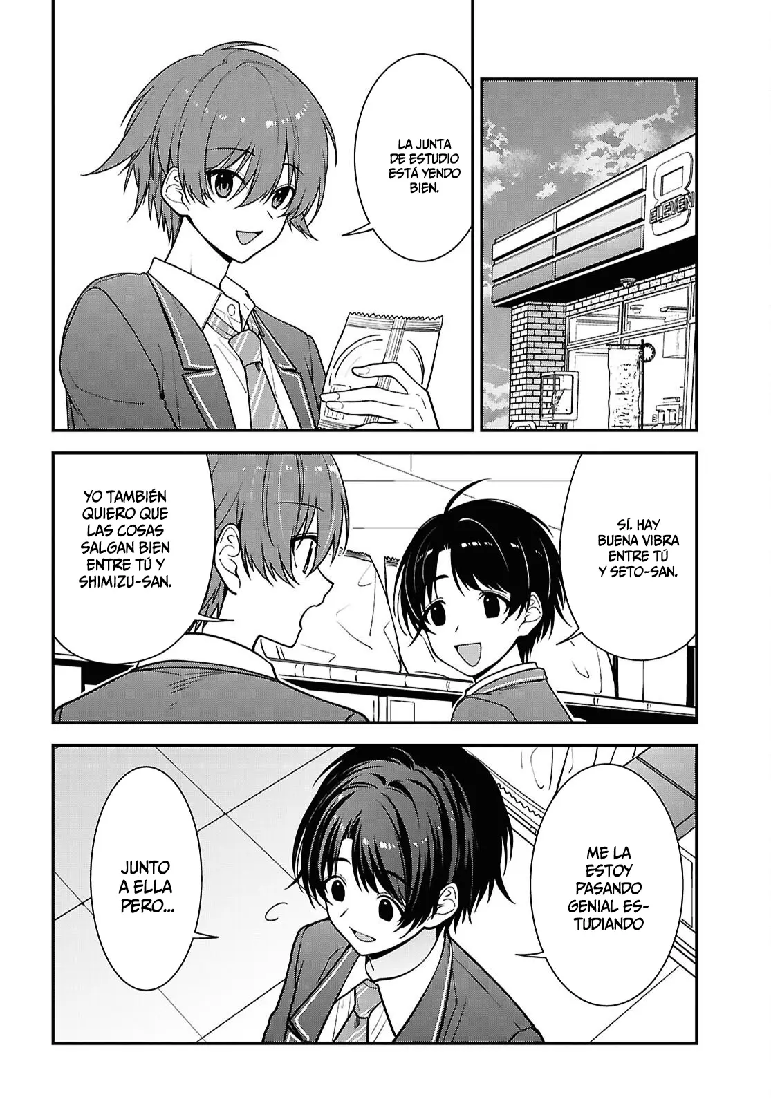 Tonari No Seki No Yankee Shimizu-san Ga Kami Wo Kuroku Somete Kita - Capítulo 19 - Página 21 - LectorTMOo