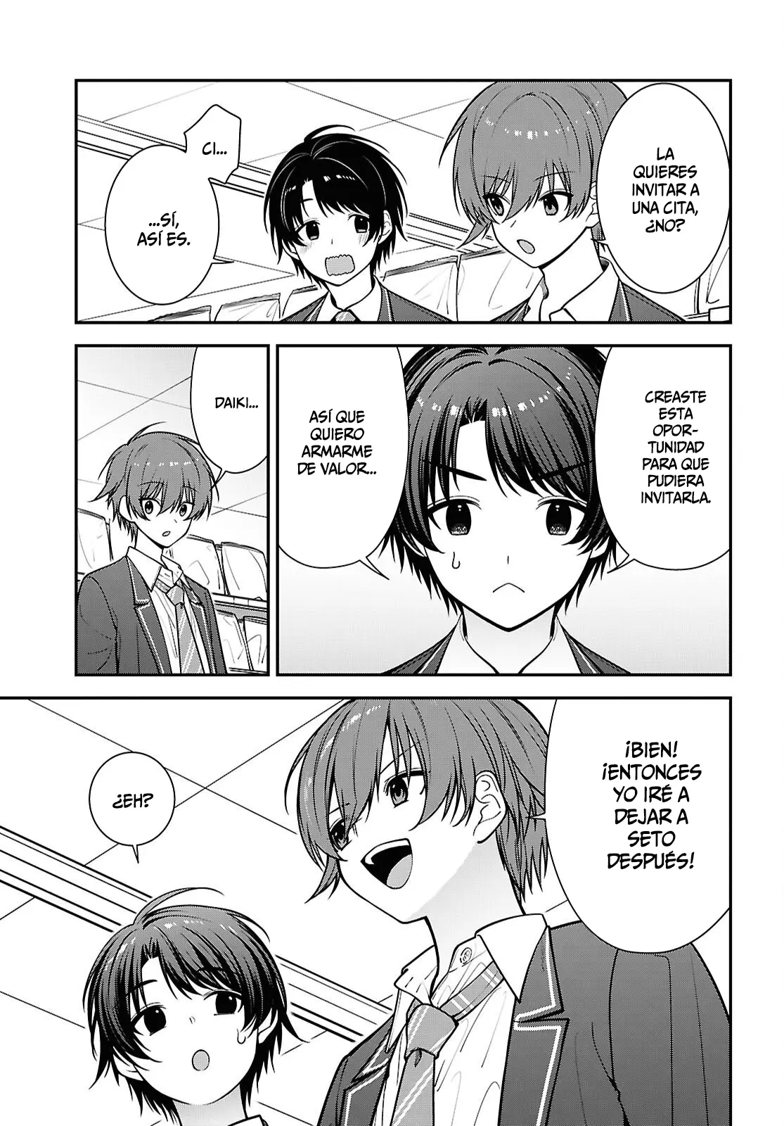 Tonari No Seki No Yankee Shimizu-san Ga Kami Wo Kuroku Somete Kita - Capítulo 19 - Página 22 - LectorTMOo