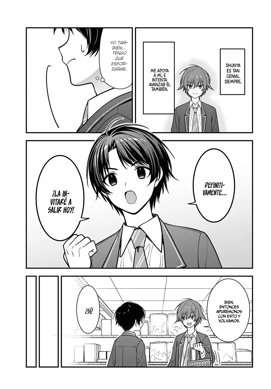 Tonari No Seki No Yankee Shimizu-san Ga Kami Wo Kuroku Somete Kita - Capítulo 19 - Página 24 - LectorTMOo