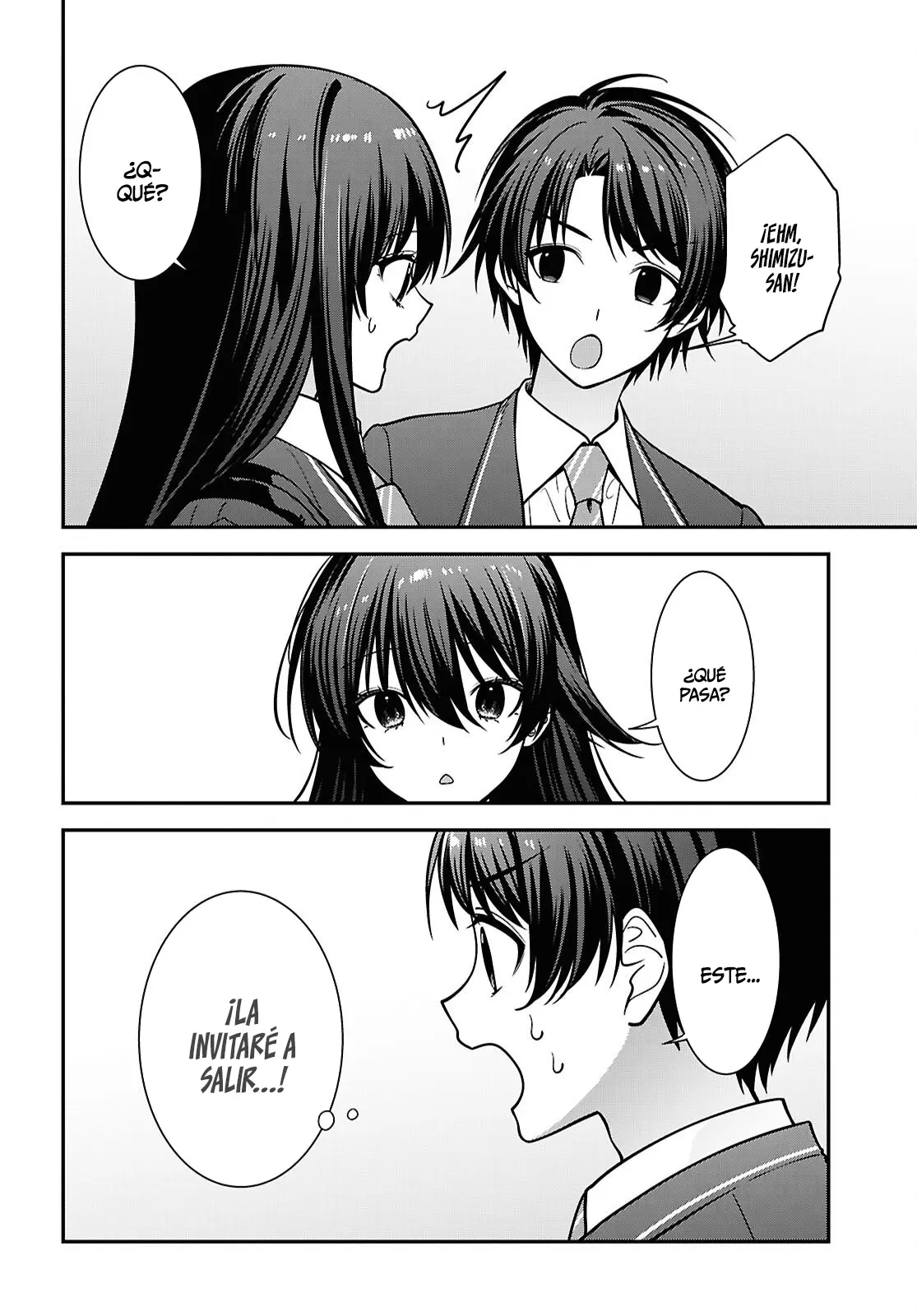 Tonari No Seki No Yankee Shimizu-san Ga Kami Wo Kuroku Somete Kita - Capítulo 19 - Página 27 - LectorTMOo