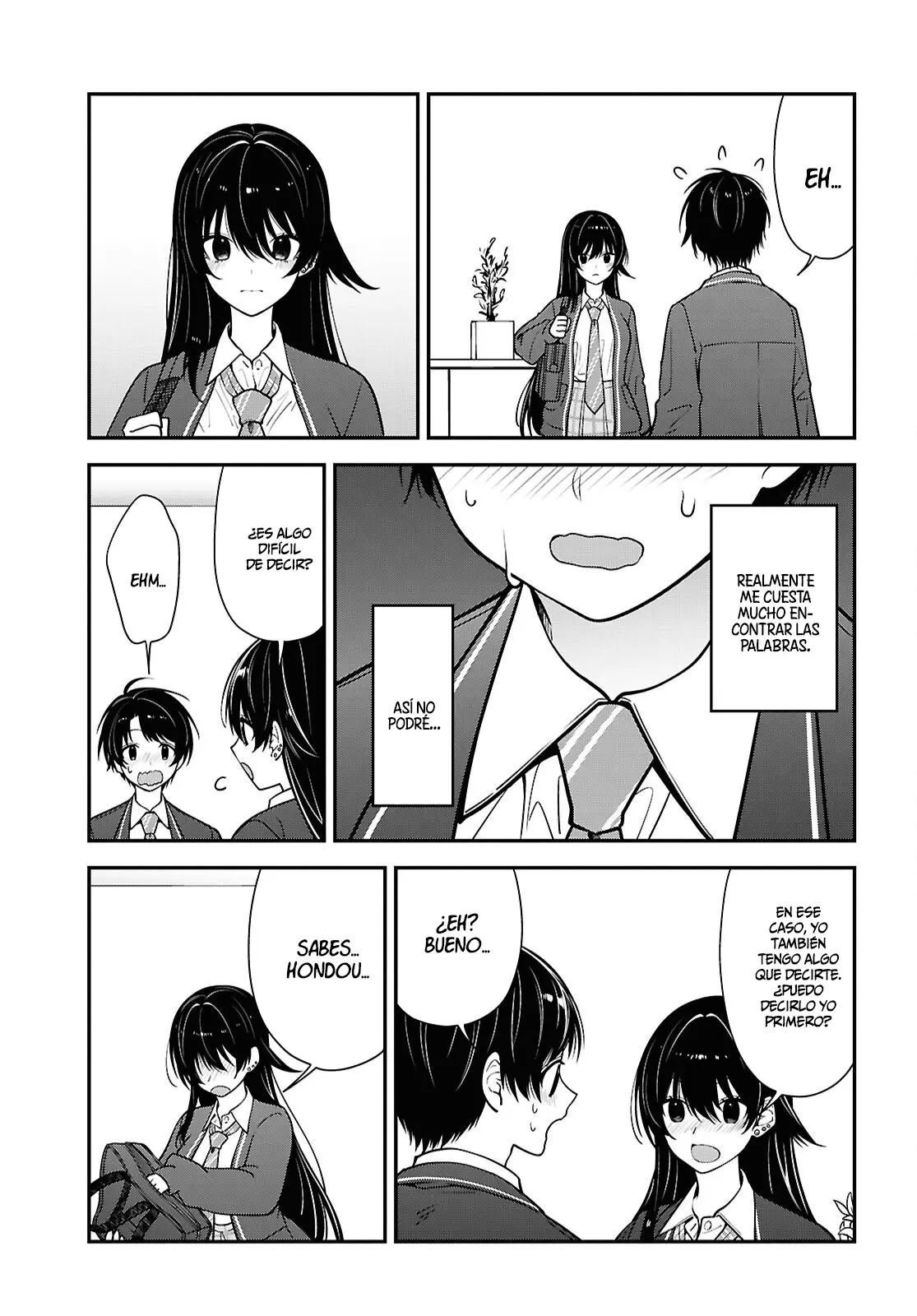 Tonari No Seki No Yankee Shimizu-san Ga Kami Wo Kuroku Somete Kita - Capítulo 19 - Página 28 - LectorTMOo