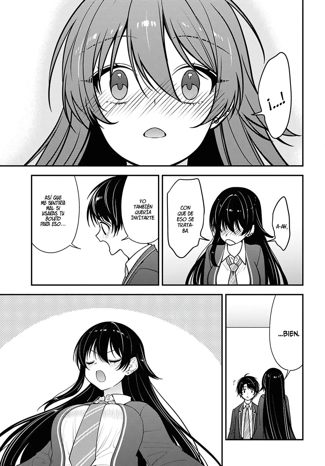 Tonari No Seki No Yankee Shimizu-san Ga Kami Wo Kuroku Somete Kita - Capítulo 19 - Página 33 - LectorTMOo