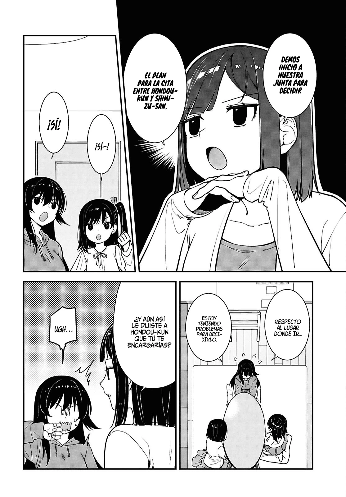 Tonari No Seki No Yankee Shimizu-san Ga Kami Wo Kuroku Somete Kita - Capítulo 20 - Página 3 - LectorTMOo
