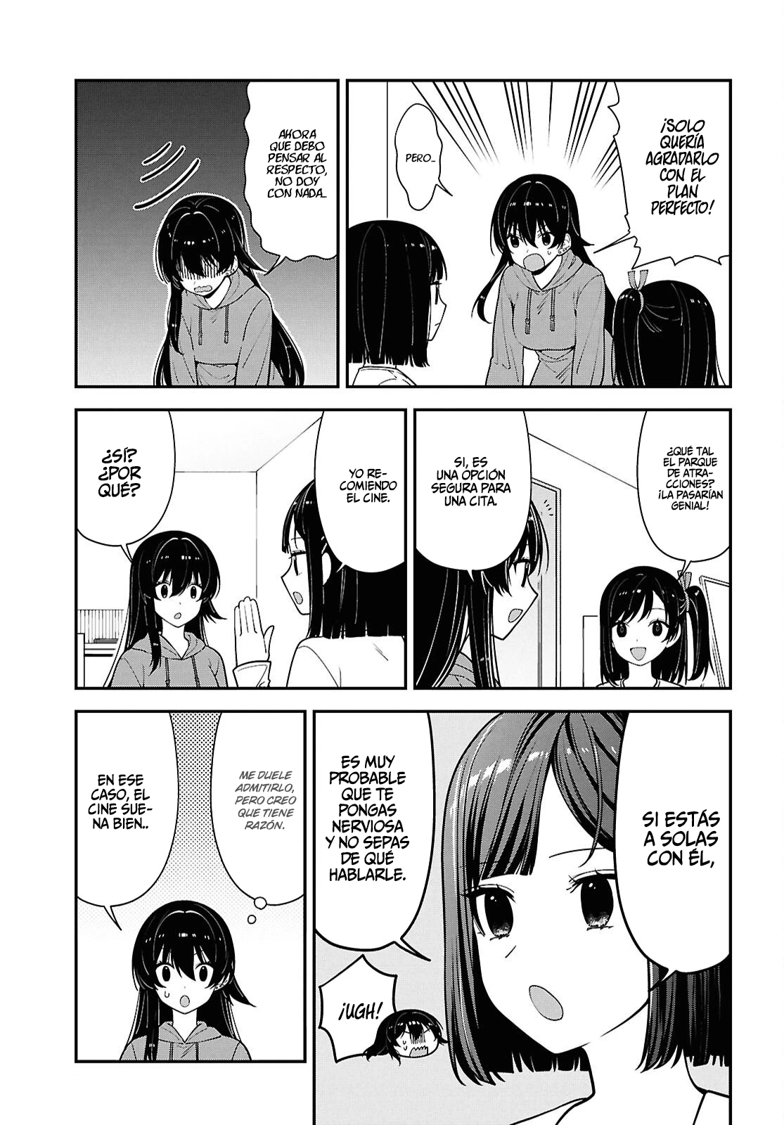 Tonari No Seki No Yankee Shimizu-san Ga Kami Wo Kuroku Somete Kita - Capítulo 20 - Página 4 - LectorTMOo