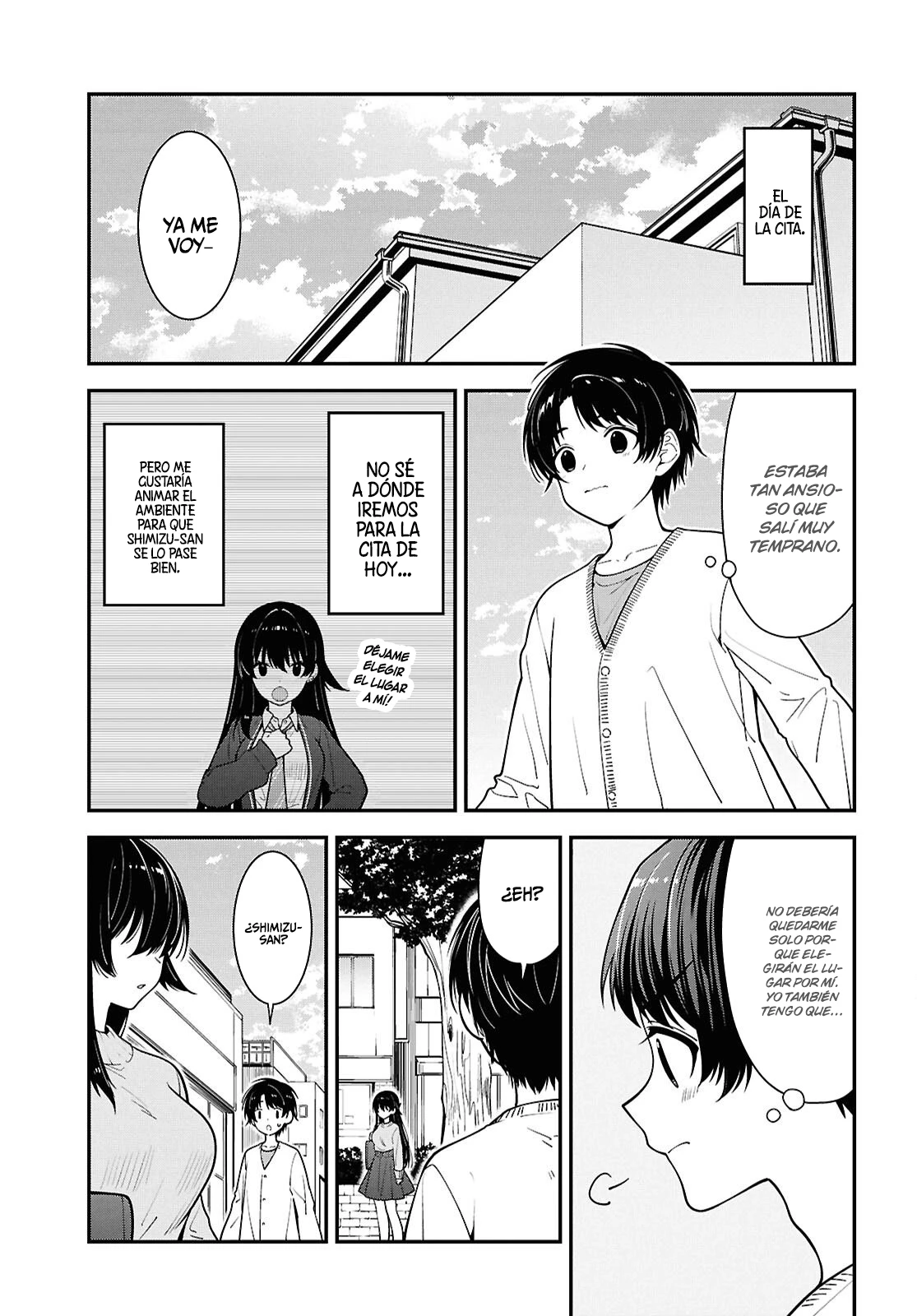 Tonari No Seki No Yankee Shimizu-san Ga Kami Wo Kuroku Somete Kita - Capítulo 20 - Página 9 - LectorTMOo