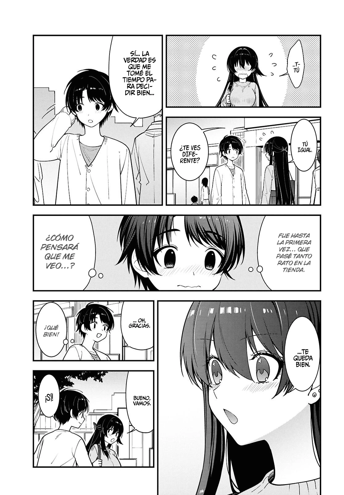 Tonari No Seki No Yankee Shimizu-san Ga Kami Wo Kuroku Somete Kita - Capítulo 20 - Página 11 - LectorTMOo