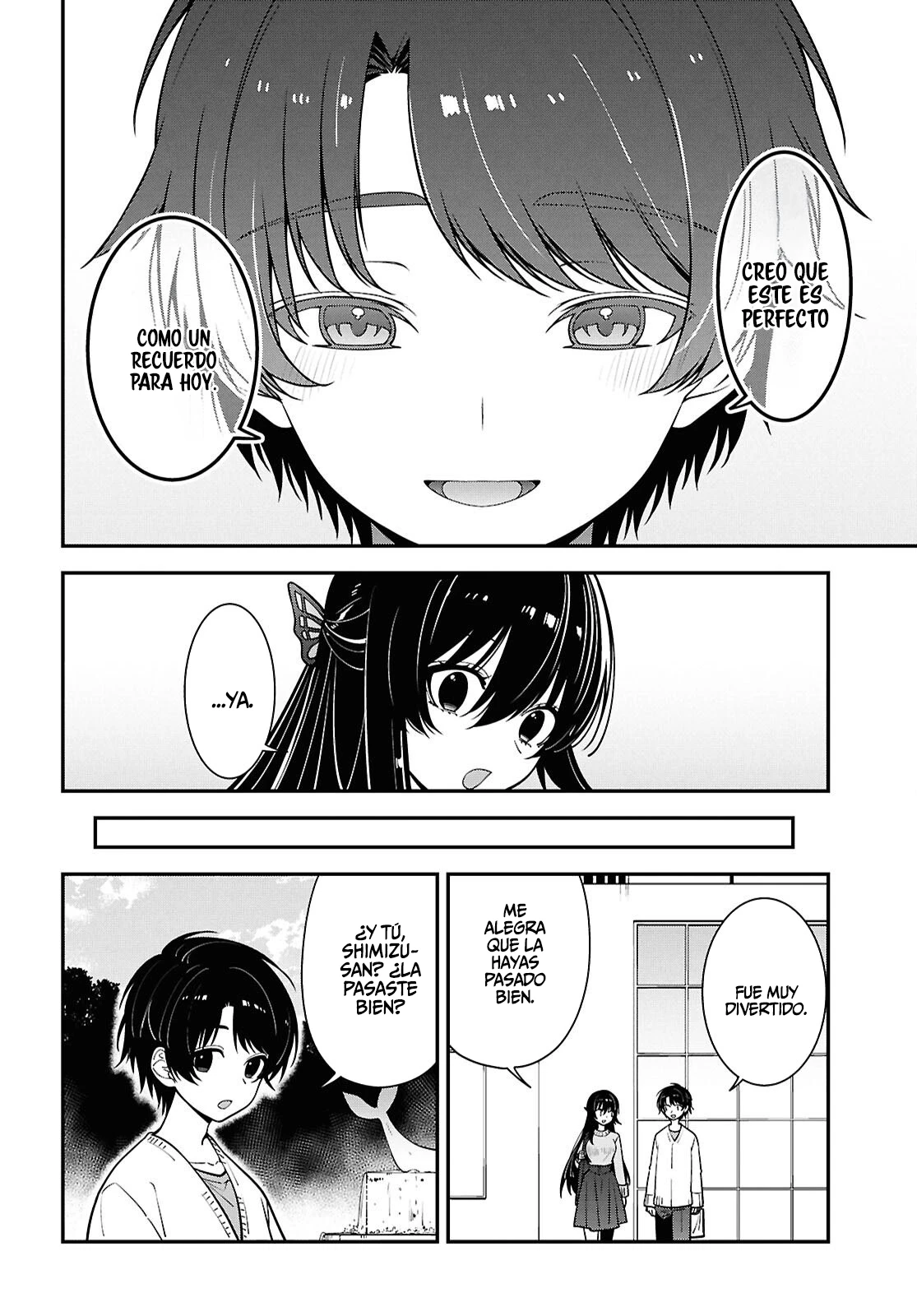 Tonari No Seki No Yankee Shimizu-san Ga Kami Wo Kuroku Somete Kita - Capítulo 20 - Página 27 - LectorTMOo