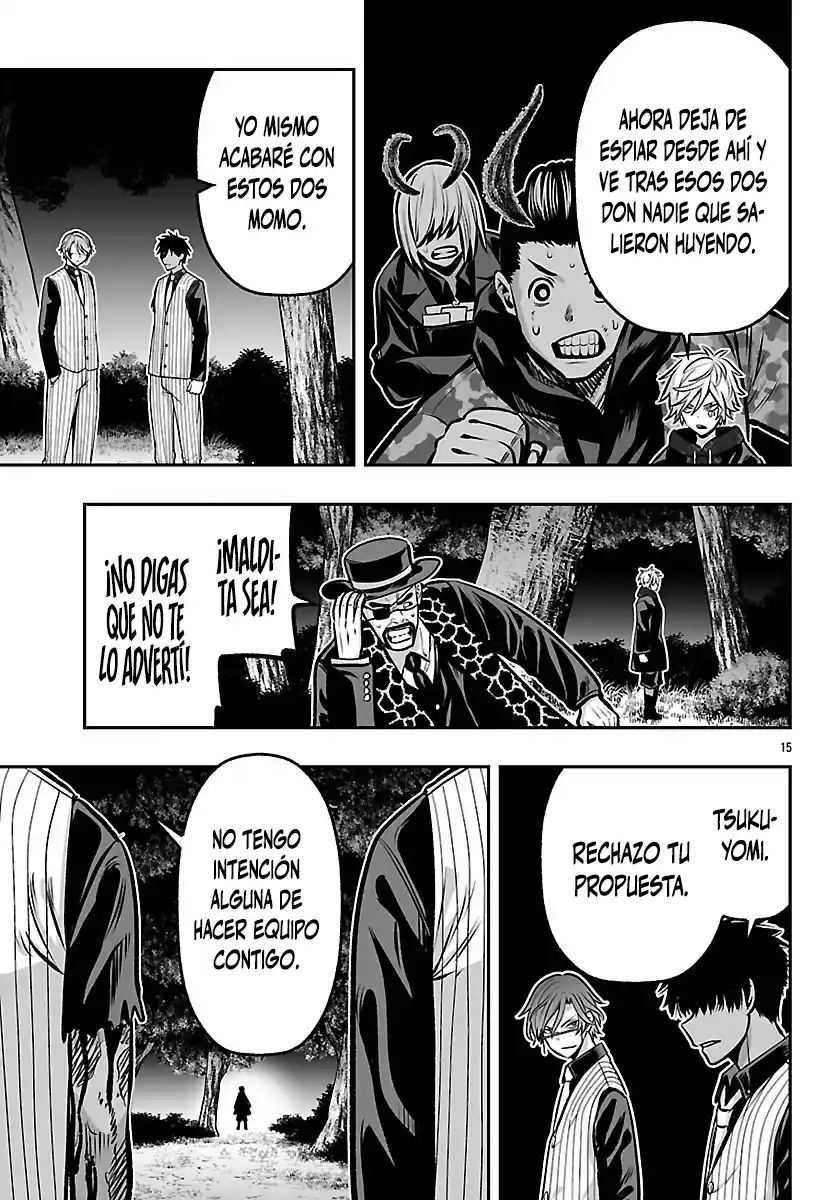 Tougen Anki Gaiden - Rapsodia de la Luna y Flores de Cerezo capítulo 6 página 16