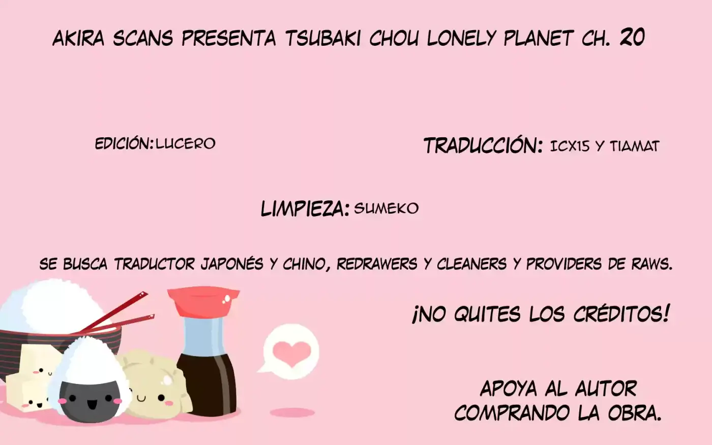 Tsubaki Chou Lonely Planet - Capítulo 20 - Página 1 - LectorTMOo