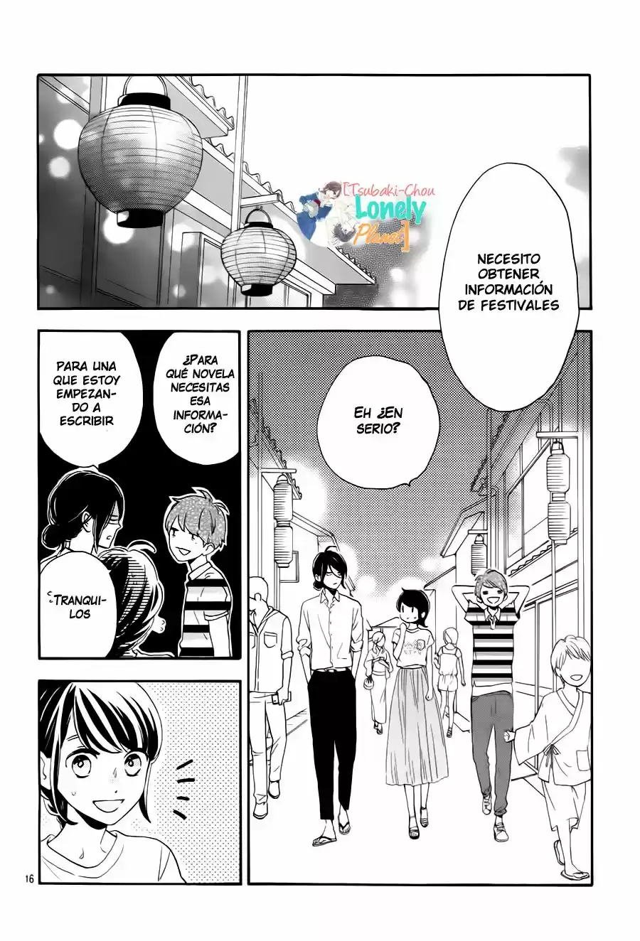 Tsubaki Chou Lonely Planet - Capítulo 26 - Página 16 - LectorTMOo