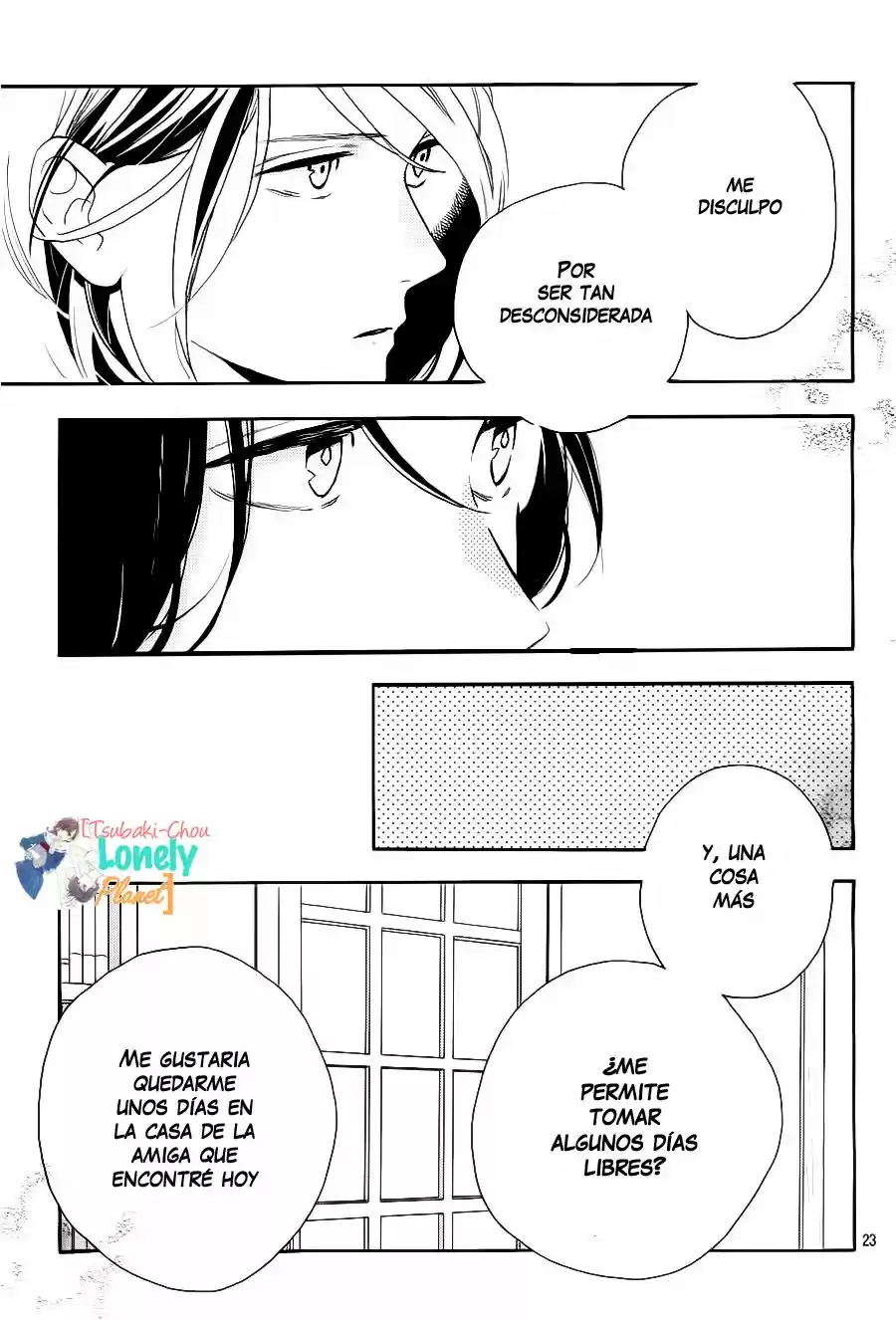 Tsubaki Chou Lonely Planet - Capítulo 28 - Página 23 - LectorTMOo