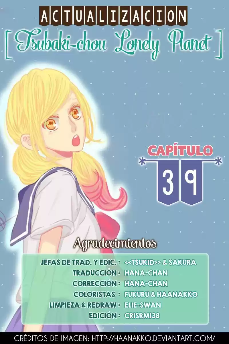Tsubaki Chou Lonely Planet - Capítulo 39 - Página 1 - LectorTMOo