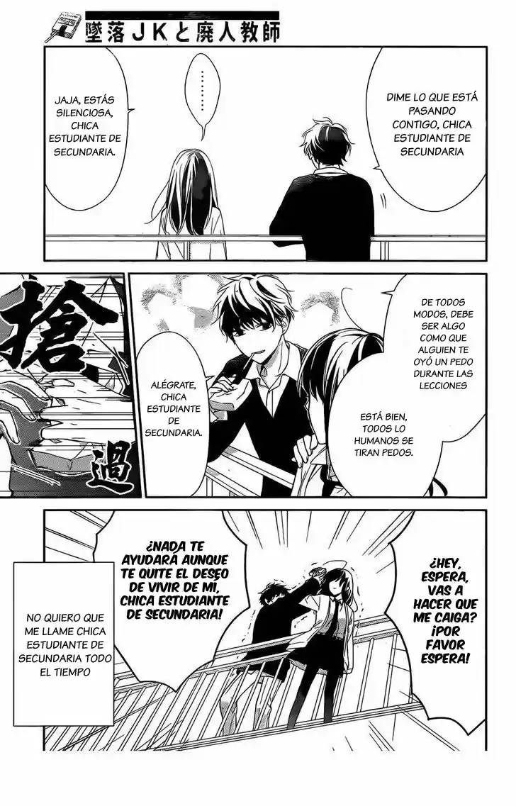 Tsuiraku JK To Haijin Kyoushi - Capítulo 1 - Página 7 - LectorTMOo