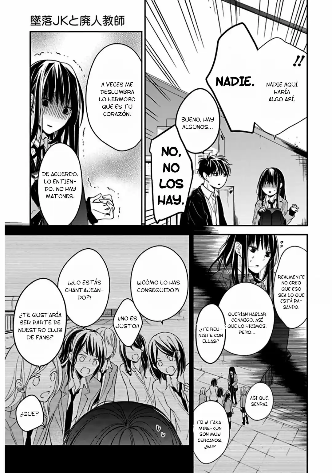 Tsuiraku JK To Haijin Kyoushi - Capítulo 33 - Página 8 - LectorTMOo