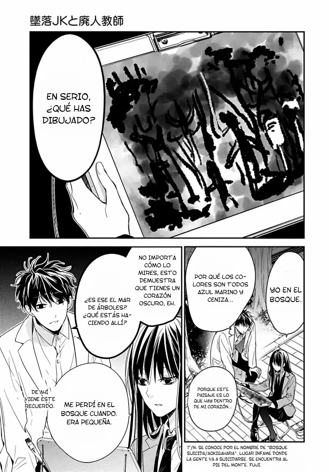 Tsuiraku JK To Haijin Kyoushi - Capítulo 34 - Página 8 - LectorTMOo