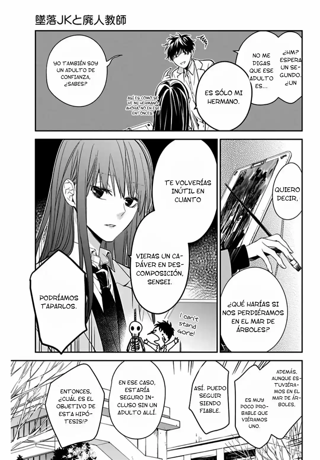 Tsuiraku JK To Haijin Kyoushi - Capítulo 34 - Página 10 - LectorTMOo