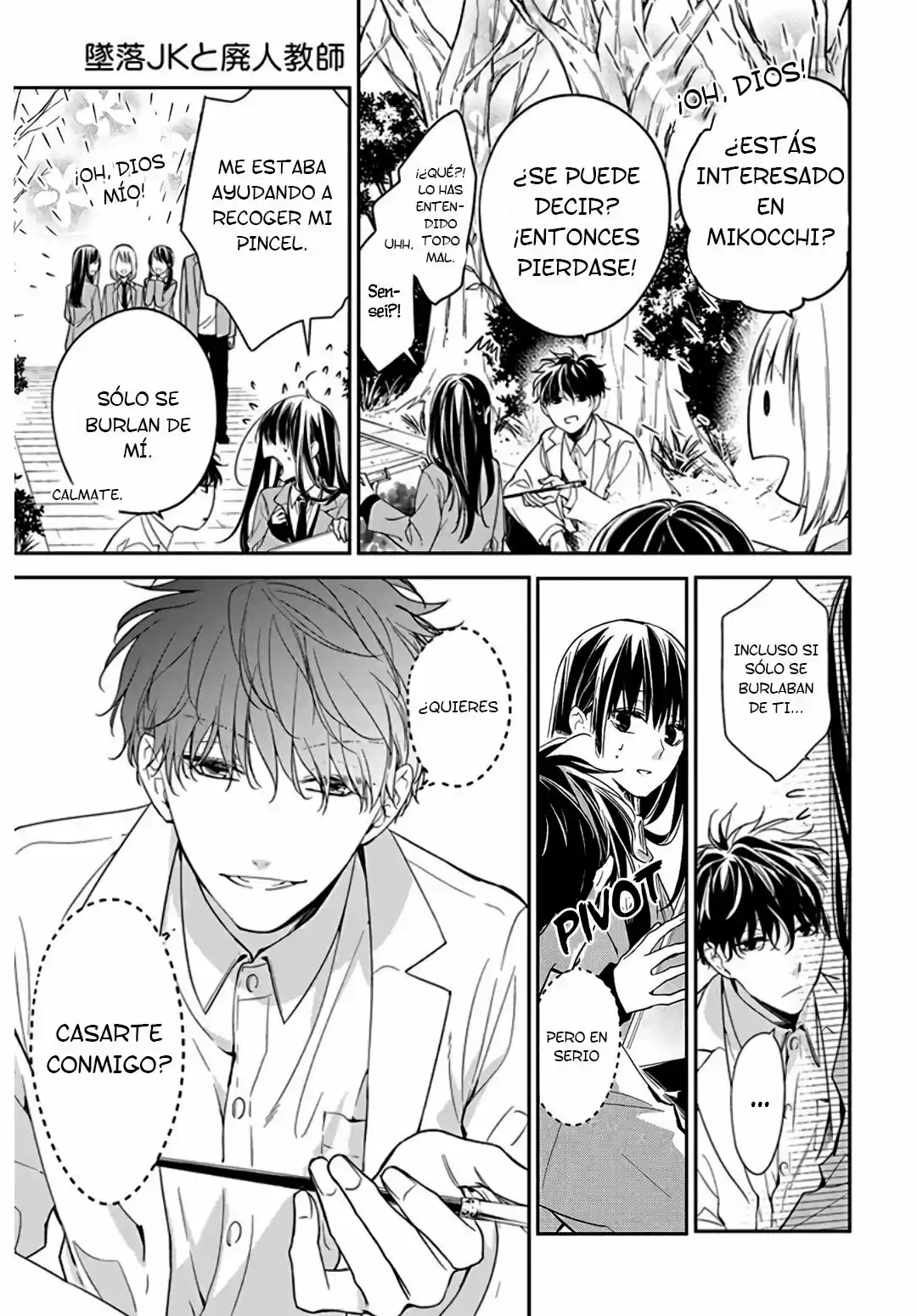 Tsuiraku JK To Haijin Kyoushi - Capítulo 34 - Página 14 - LectorTMOo