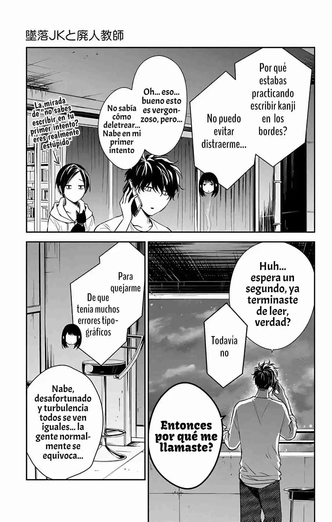 Tsuiraku JK To Haijin Kyoushi - Capítulo 55 - Página 28 - LectorTMOo