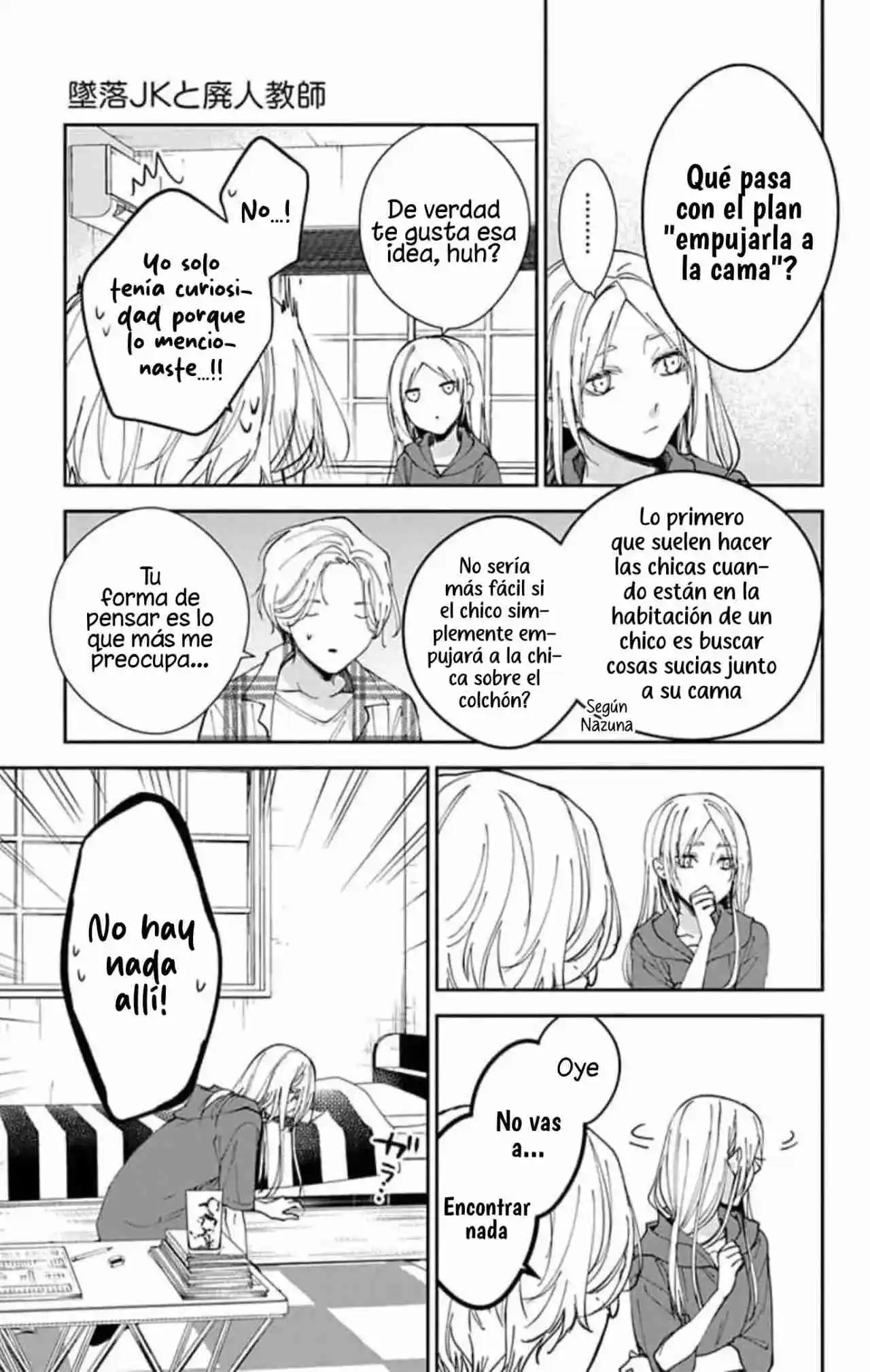 Tsuiraku JK To Haijin Kyoushi - Capítulo 92 - Página 15 - LectorTMOo