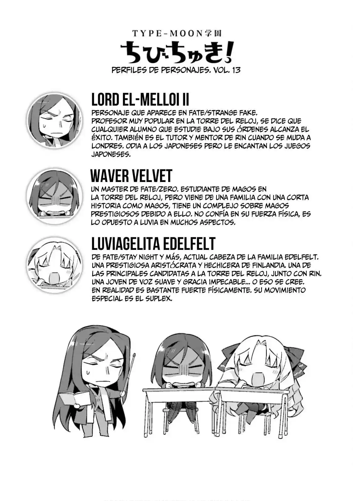 Type-Moon Gakuen - Chibi Chuki! - Capítulo 11 - Página 19 - LectorTMOo