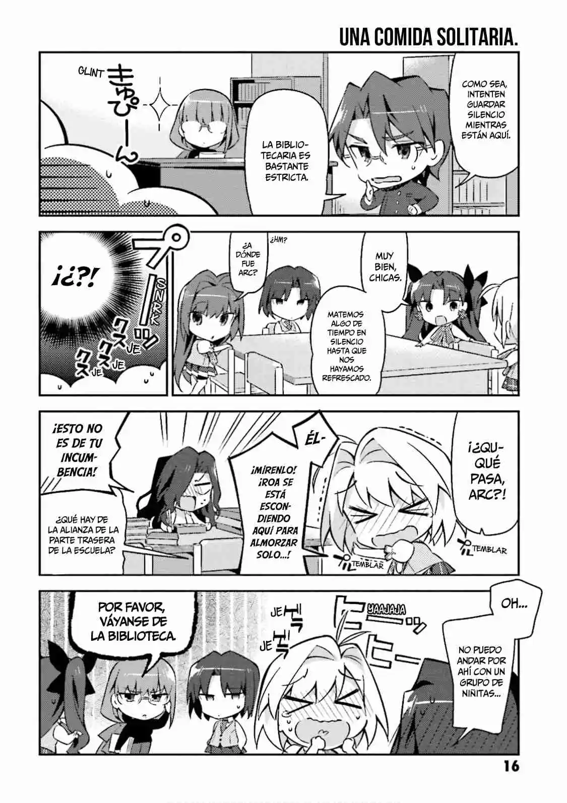 Type-Moon Gakuen - Chibi Chuki! - Capítulo 16 - Página 8 - LectorTMOo