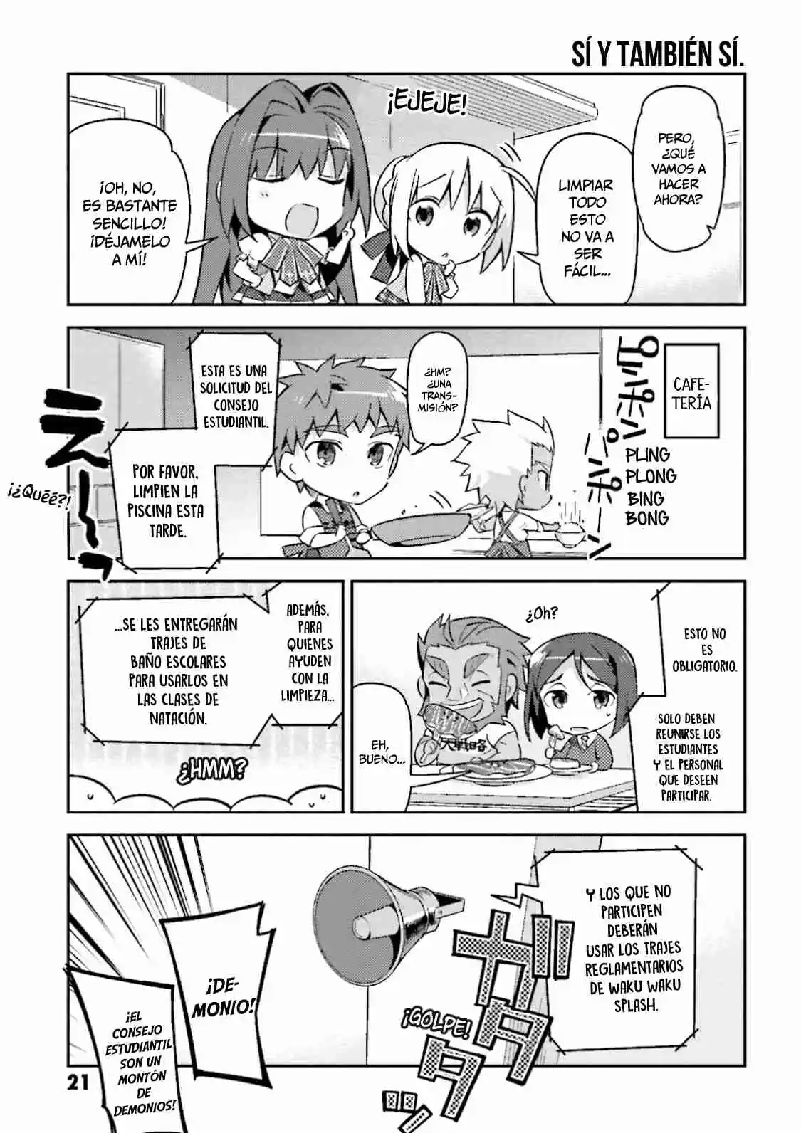 Type-Moon Gakuen - Chibi Chuki! - Capítulo 16 - Página 13 - LectorTMOo