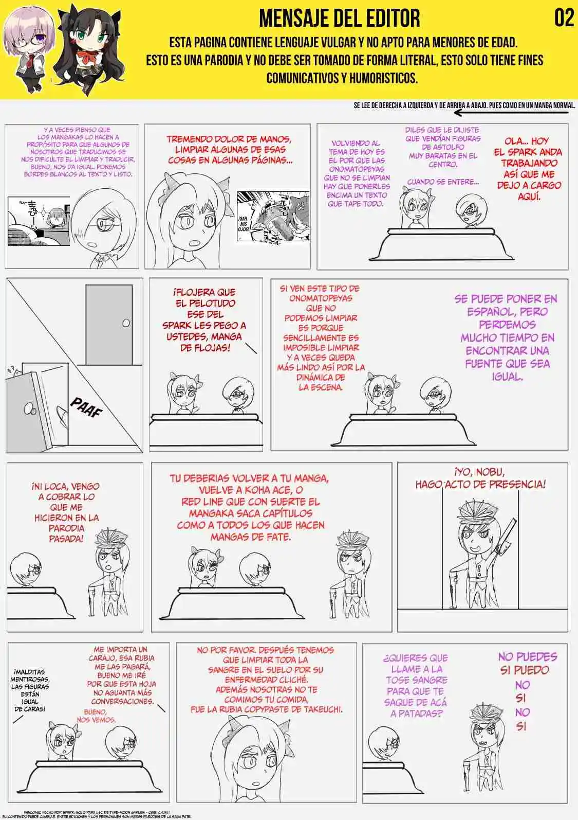 Type-Moon Gakuen - Chibi Chuki! - Capítulo 17 - Página 21 - LectorTMOo