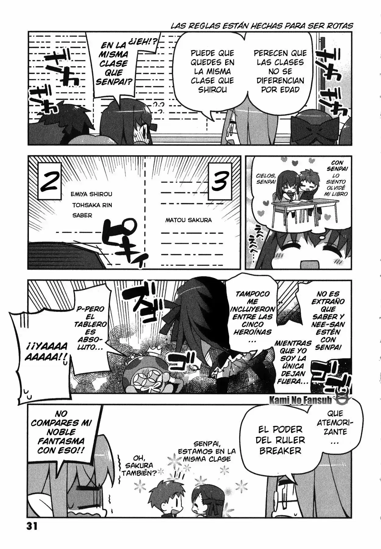 Type-Moon Gakuen - Chibi Chuki! - Capítulo 2 - Página 10 - LectorTMOo