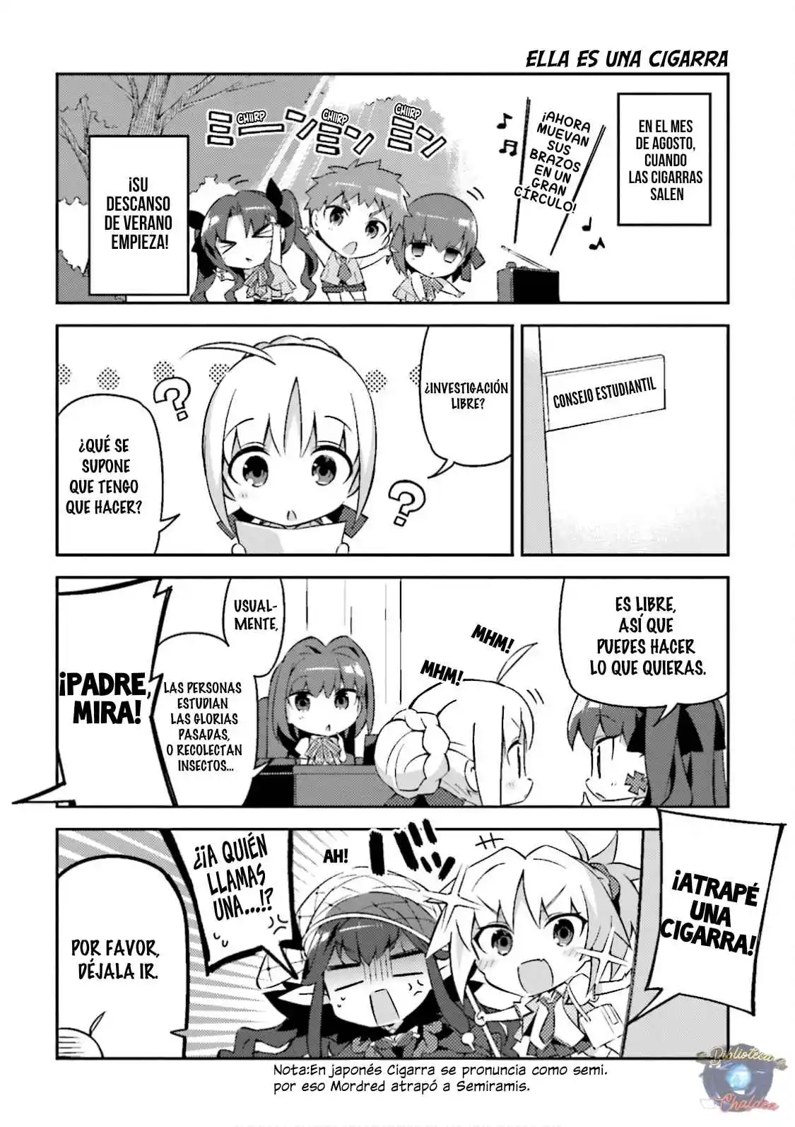 Type-Moon Gakuen - Chibi Chuki! - Capítulo 20 - Página 4 - LectorTMOo