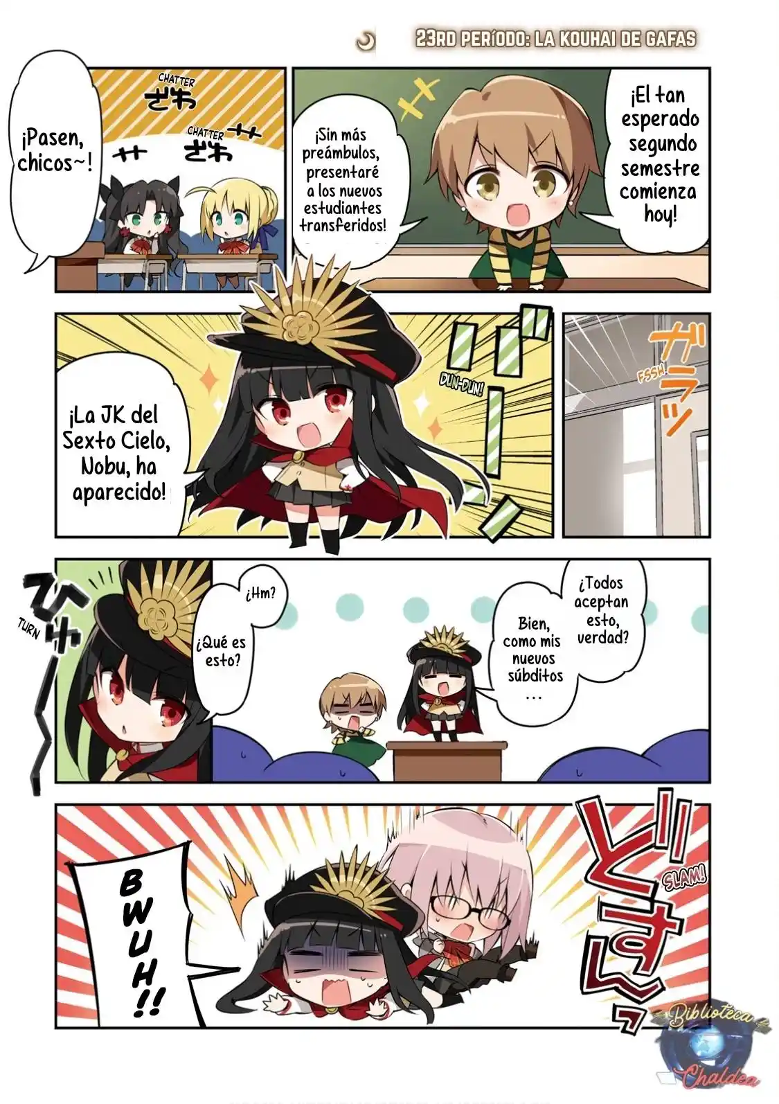 Type-Moon Gakuen - Chibi Chuki! - Capítulo 23 - Página 5 - LectorTMOo