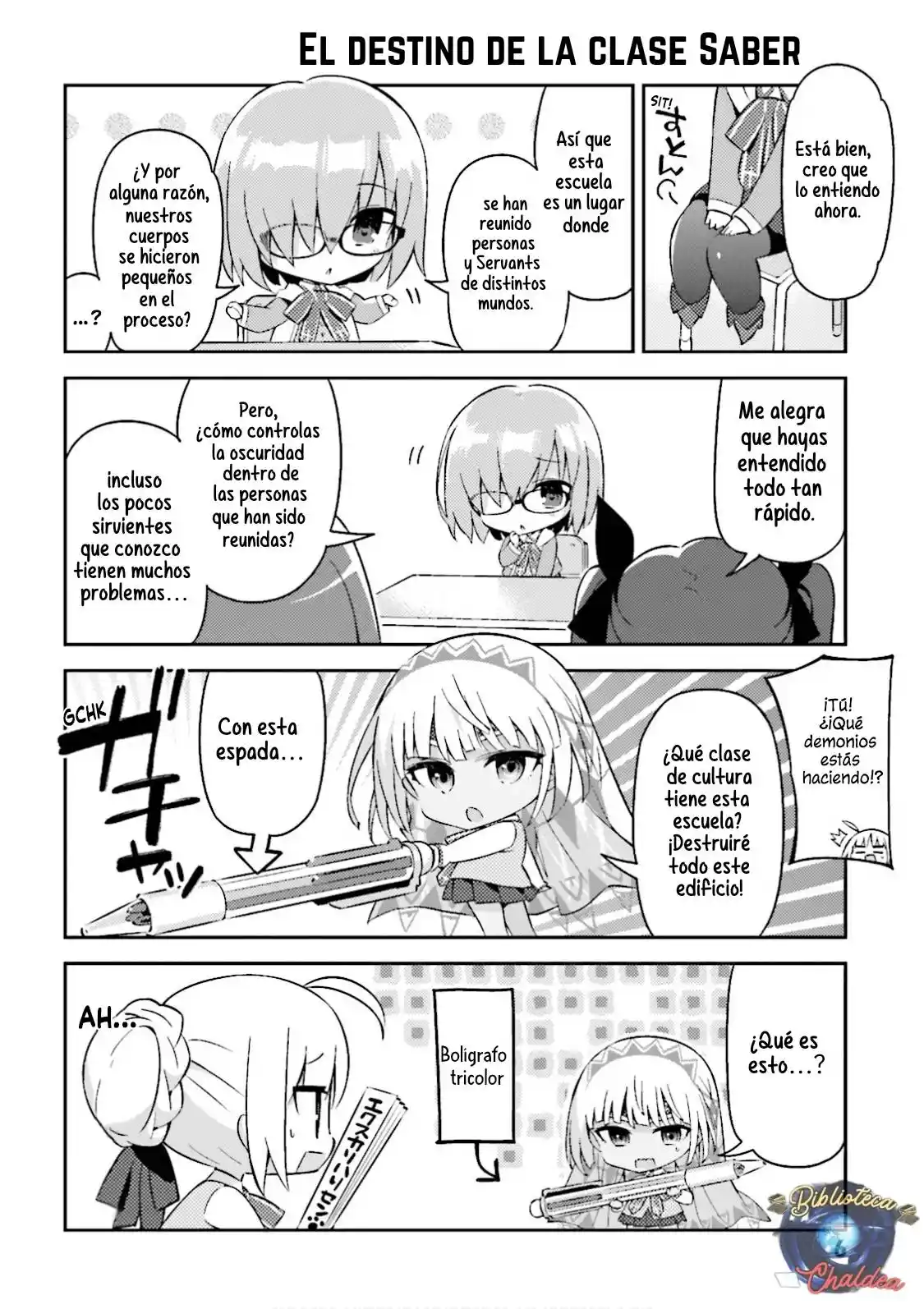Type-Moon Gakuen - Chibi Chuki! - Capítulo 23 - Página 7 - LectorTMOo