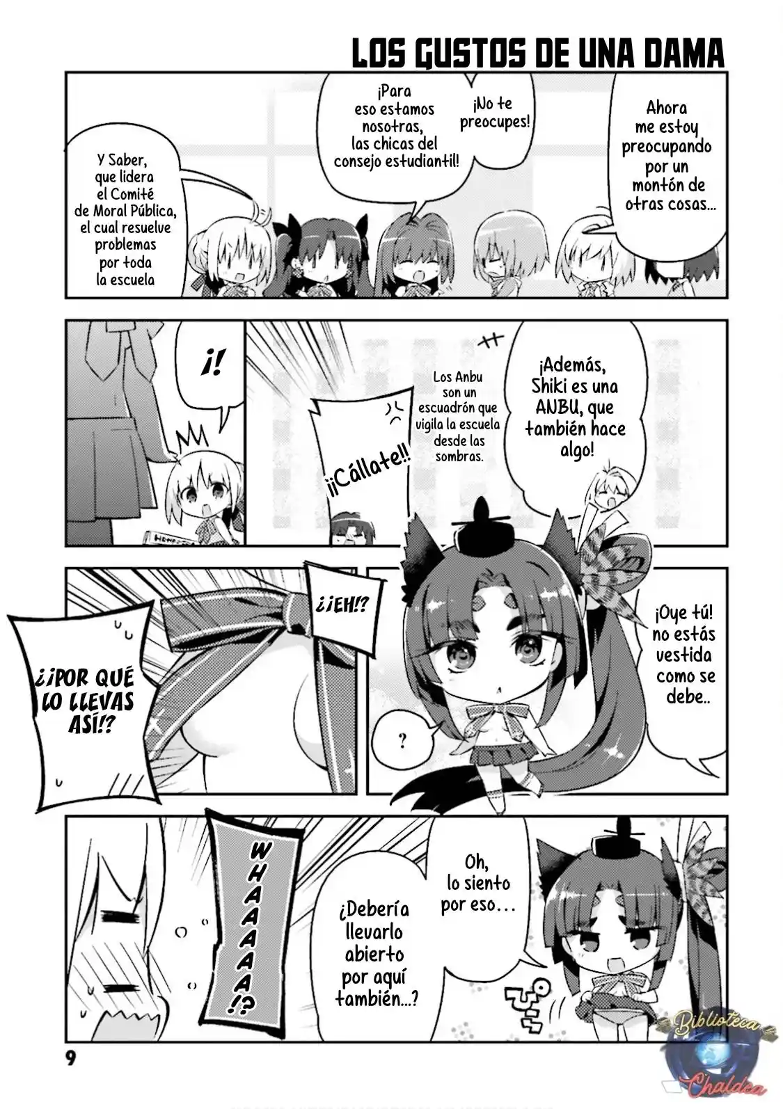Type-Moon Gakuen - Chibi Chuki! - Capítulo 23 - Página 10 - LectorTMOo