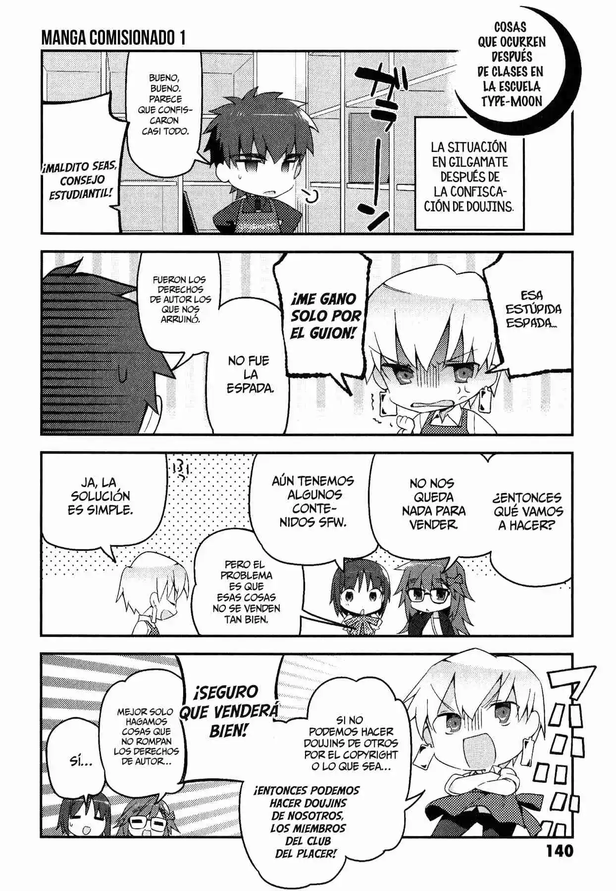 Type-Moon Gakuen - Chibi Chuki! - Capítulo 7.50 - Página 12 - LectorTMOo
