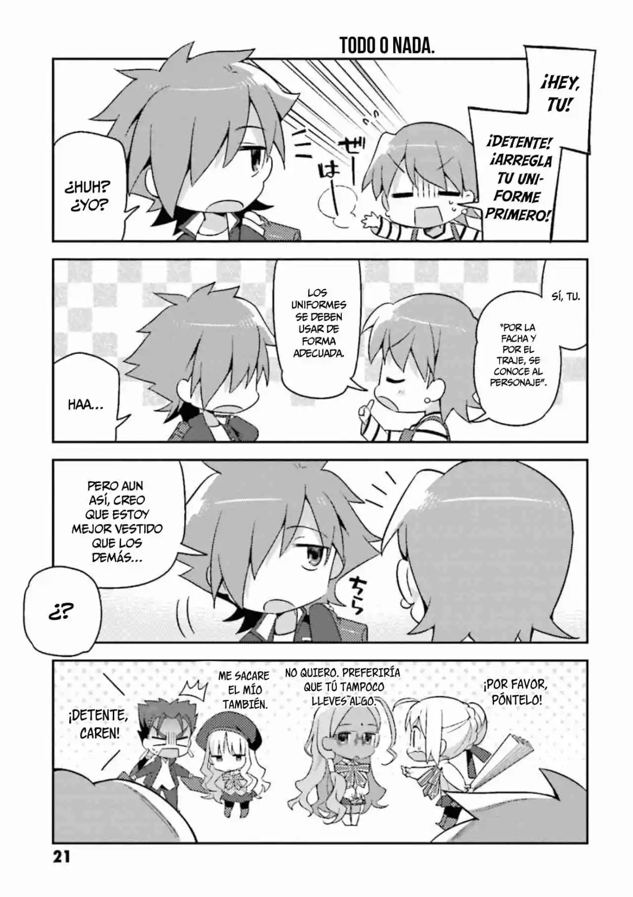 Type-Moon Gakuen - Chibi Chuki! - Capítulo 9 - Página 4 - LectorTMOo