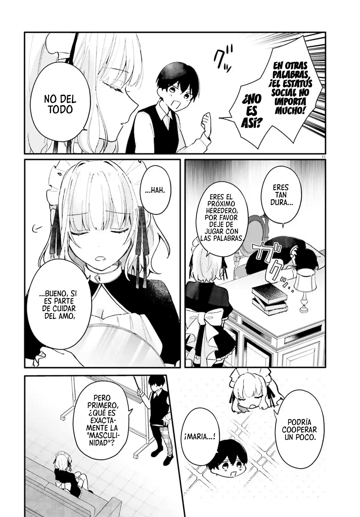 Uchi No Maid Ga Class No Suki Na Ko Ni Niteiru - Capítulo 1 - Página 11 - LectorTMOo