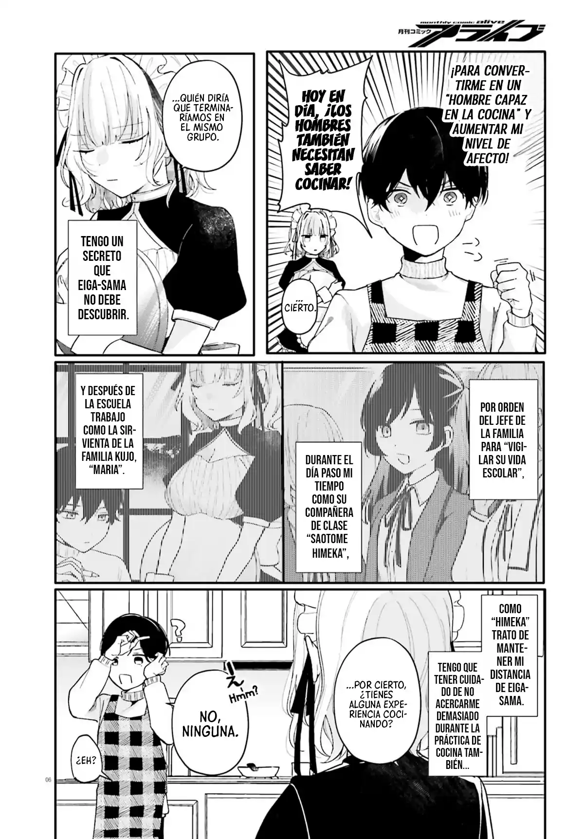 Uchi No Maid Ga Class No Suki Na Ko Ni Niteiru - Capítulo 2 - Página 8 - LectorTMOo