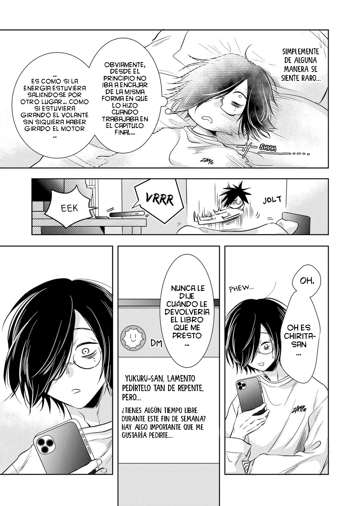 Uchikirare Mangaka To Doujin Onna - Capítulo 5 - Página 8 - LectorTMOo