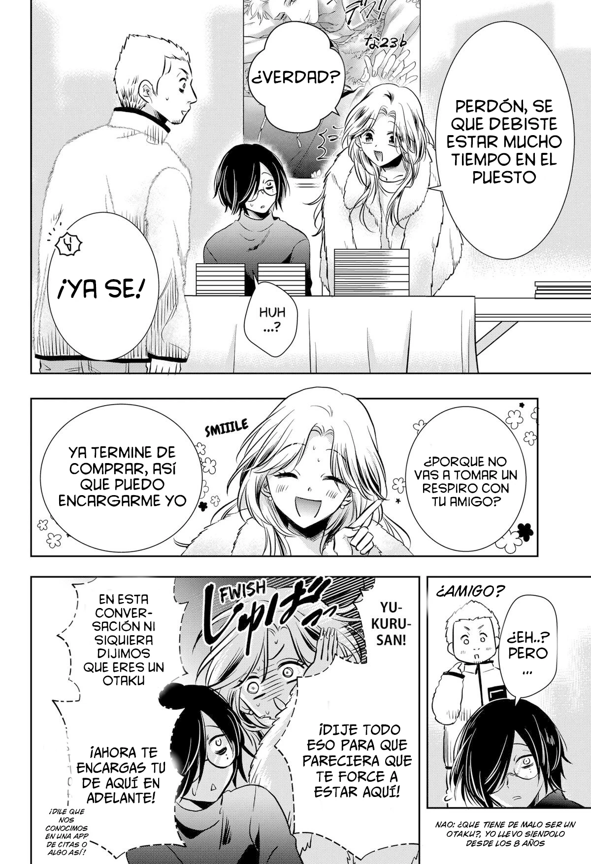 Uchikirare Mangaka To Doujin Onna - Capítulo 6 - Página 5 - LectorTMOo