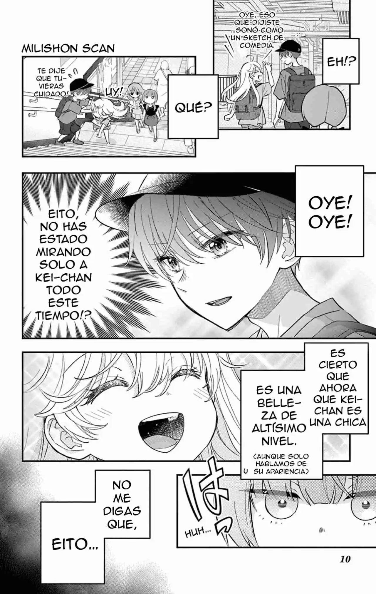 Uesugi-kun Wa Onnanoko Wo Yametai - Capítulo 23.10 - Página 12 - LectorTMOo