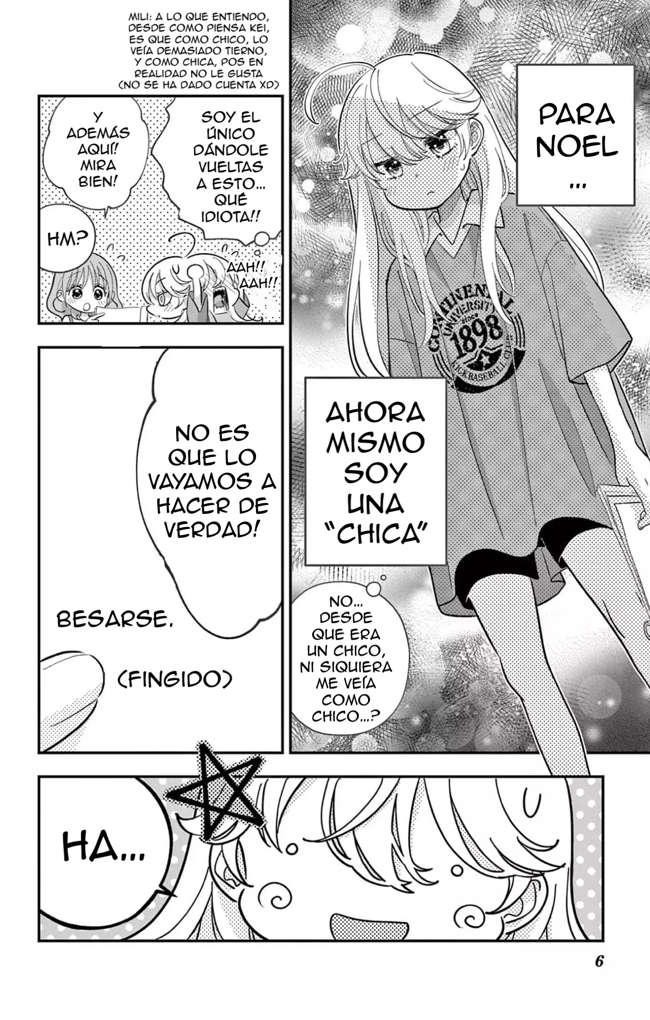 Uesugi-kun Wa Onnanoko Wo Yametai - Capítulo 30.1 - Página 8 - LectorTMOo