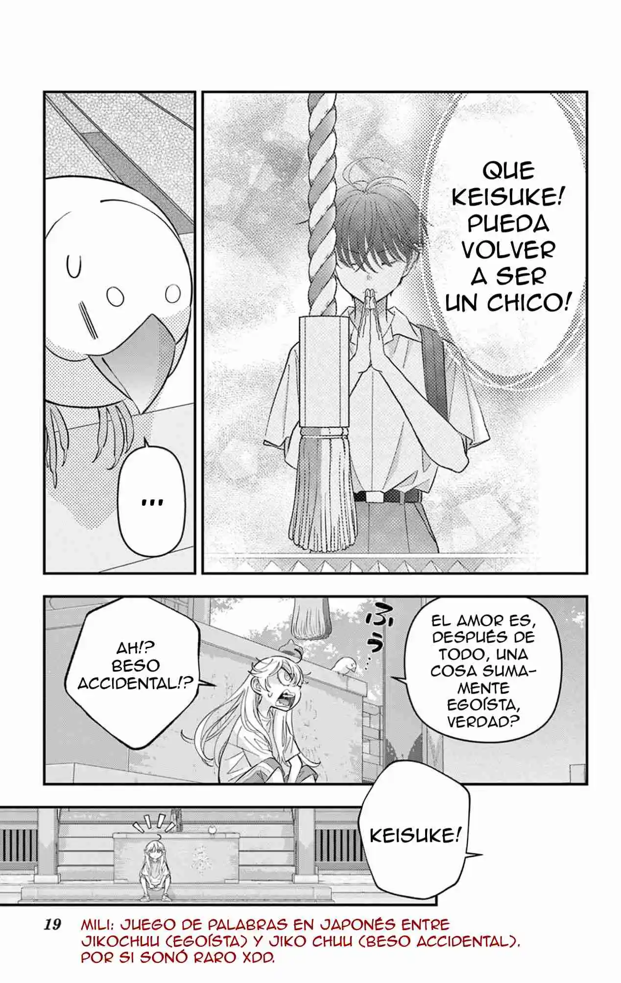 Uesugi-kun Wa Onnanoko Wo Yametai - Capítulo 33 - Página 21 - LectorTMOo