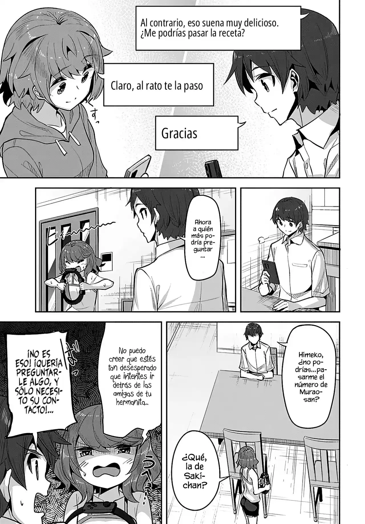 Una Chica Linda Me Miro En Mi Nueva Escuela, Pero Resulto Ser Mi Amiga De La Infancia Que Solía Pensar Que Era Un Chico capítulo 14 página 7